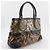Borsa Tote Gucci GG Crystal Marrone - vista 3