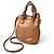 Borsa Loewe Fiesta in pelle bronzo - vista 6
