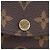 Monedero Louis Vuitton Portemonnaie Rosary Castaño Monograma - vista 12