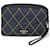 Clutch Prada in Navy Black Nero