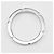 Anello Maillon Panthère in oro bianco 18K Cartier - vista 9