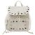 Borsa a mano in pelle bianca Jimmy Choo Bianco