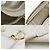 Borsa a mano in pelle bianca Jimmy Choo Bianco - vista 10