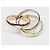 Anello Cartier Trinity in oro rosa bianco e giallo 18K - vista 6