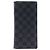 Brazza Carteira longa Louis Vuitton Damier Graphite Preto