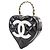 Borsa Vanity Chanel Heart Nero - vista 2