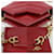 Sac à bandoulière en cuir rouge Yves Saint Laurent  - vue 16