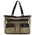 Borsa Tote Gucci GG Crystal Marrone