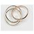 Anello Cartier Trinity in oro rosa bianco e giallo - vista 7
