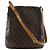 Borsa a tracolla Musette Louis Vuitton Marrone Monogramma