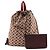 Mochila Burberry TB Monogram Nylon Naranja - vista 20