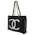Borsa Tote Chanel Coco Mark Nero - vista 2