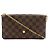 Borsa a Spalla Pochette Felicie Louis Vuitton Marrone