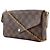 Borsa a Spalla Pochette Felicie Louis Vuitton Marrone - vista 2