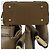 Borsa a tracolla in pelle marrone Burberry - vista 11