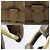 Borsa a tracolla in pelle marrone Burberry - vista 12