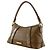 Borsa a tracolla in pelle marrone Burberry - vista 2