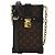 Bolsa de Ombro Pochette Trunk Vertical Louis Vuitton Marrom Monograma