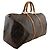 Borsa Boston Louis Vuitton Keepall 50 Marrone Monogramma - vista 3