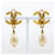 Orecchini Chanel Coco Mark Turnlock Motif - vista 3