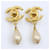 Orecchini Chanel Coco Mark Turnlock Motif - vista 4