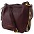 Borsa a tracolla in pelle di vitello Burberry Rosso Bordò - vista 2