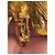 Orecchini a clip sole Yves Saint Laurent in metallo dorato D'oro - vista 5
