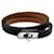 Hermès Hermes Double Tour Kelly Bracelet Brown Black  - view 1