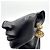 Orecchini Chanel Vintage Gold Clip D'oro - vista 2