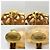 Orecchini Chanel Vintage Gold Clip D'oro - vista 3