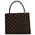 Borsa Louis Vuitton Malesherbes Marrone - vista 2