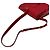 Borsa a Spalla Louis Vuitton Saint Cloud Rosso - vista 9