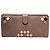 Cartera larga de cuero caqui Bottega Veneta - vista 2