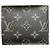 Cartera bi-fold Louis Vuitton Portefeuille Marco NM Negro - vista 2