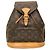 Zaino Louis Vuitton Montsouris MM Marrone