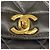 Borsa a tracolla con catena Chanel Diana 22 Nero - vista 12