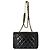 Borsa a tracolla con catena Chanel Diana 22 Nero - vista 2