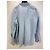 Anine Bing Camisa Oversize de Algodón Azul Claro - vista 4