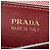 Prada Triangle Logo Plate Saffiano Double Medium Tote Bag Rot Bordeaux - Ansicht 10