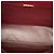 Prada Triangle Logo Plate Saffiano Double Medium Tote Bag Rot Bordeaux - Ansicht 9