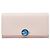 Bulgari Cartera larga de cuero rosa Bvlgari