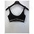 Alexander Wang Geripptes Logo-Band Bra Top Schwarz - Ansicht 3
