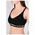 Alexander Wang Geripptes Logo-Band Bra Top Schwarz - Ansicht 4
