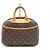 Louis Vuitton Monogramissime Bowling in tela Monogram e Exotics Marrone