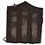Borsa a tracolla Charles Jourdan Paris camoscio nero raso - vista 3