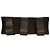 Borsa a tracolla Charles Jourdan Paris camoscio nero raso - vista 7