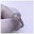 De Beers Diamantring Halo 1,03 Karat Silber - Ansicht 2