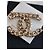 Spilla Chanel Logo CC a Catena con Strass Neri e Bianchi Nero Bianco Gold hardware - vista 6