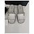 Chanel Mule in Pelle Bianca con Catena Bianco - vista 5