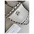 Chanel Mule in Pelle Bianca con Catena Bianco - vista 6